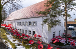 Badehaus in Waldram, in der ehemaligen Arbeitersiedlung und späterem DP-Lager (Foto: Verein "Für das Erinnern")